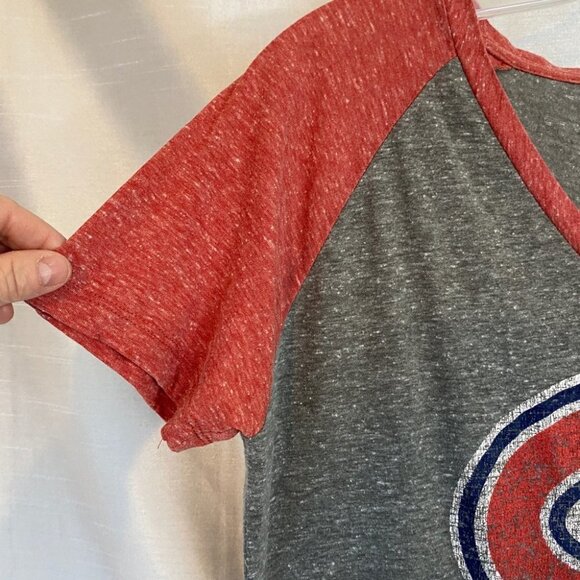 NHL Montreal Canadiens  Heathered Grey T-Shirt Ladies Lg - Picture 5 of 9